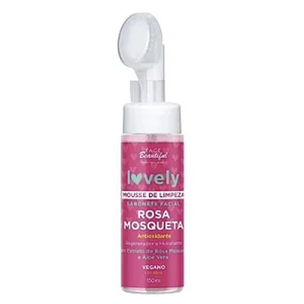 Mousse de Limpeza Rosa Mosqueta - Face Beautiful