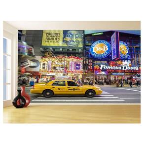 Papel De Parede 3D Cidade New York Broadway Ny 3,5M Ncd268