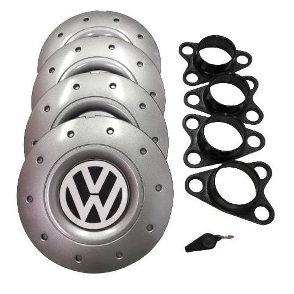 Calotas miollo vw spacefox aro 15 2007/2018 amarok prata