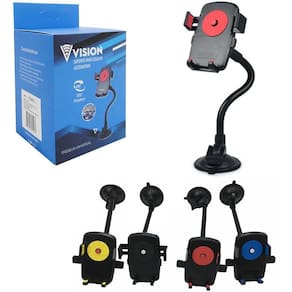 Suporte automotivo 360º para celular / gps com ventosa