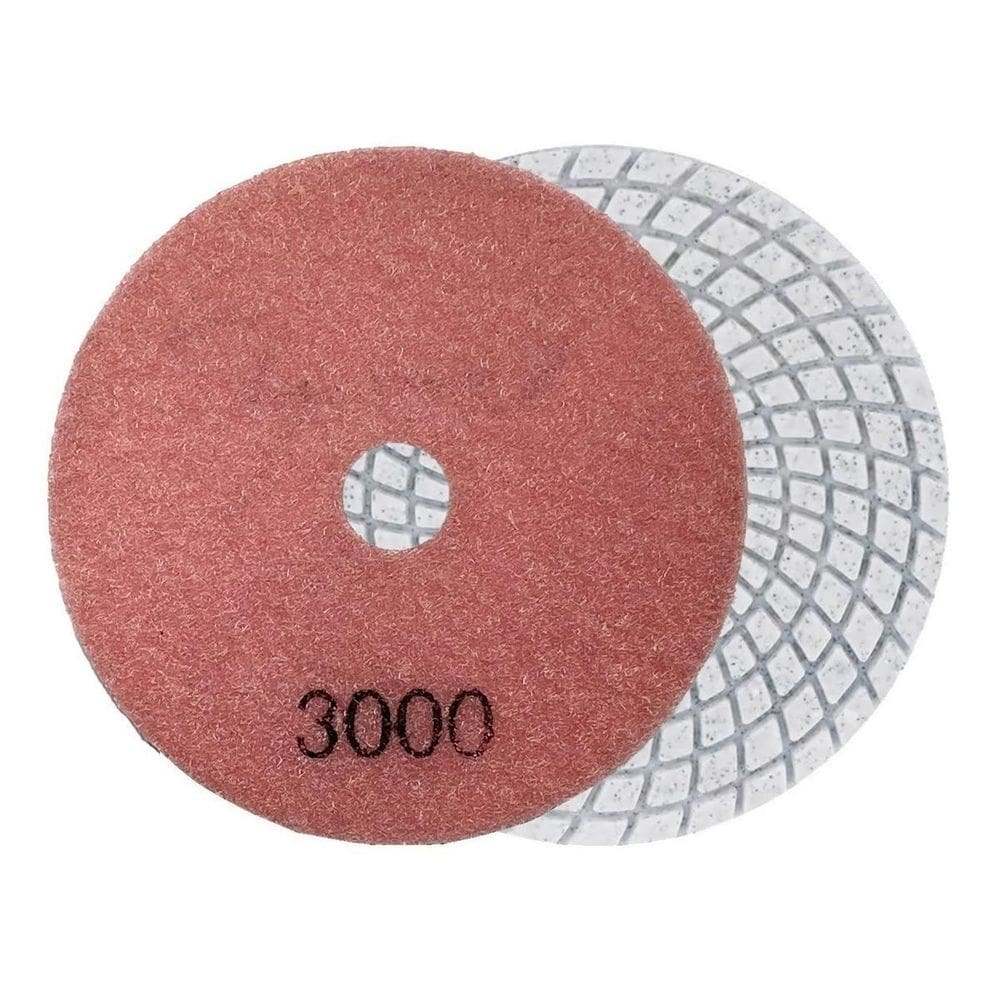 Lixa diamantada branca polir mármore granito porcelanato g30