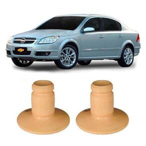Par batente coifa traseira gm vectra 2008 2009 2010 2011 12