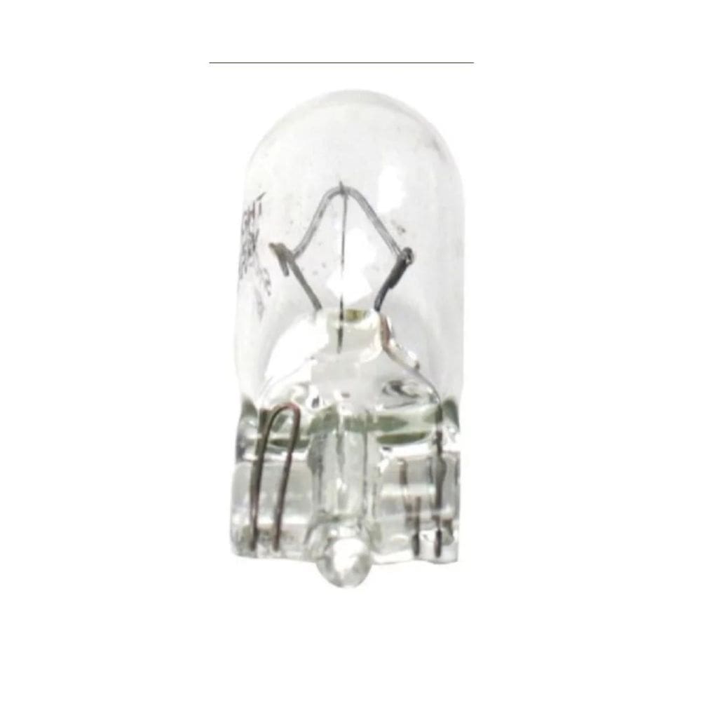 Lâmpada comum t10 pingão 12v 5w w5w base w2,1x9,5d standard