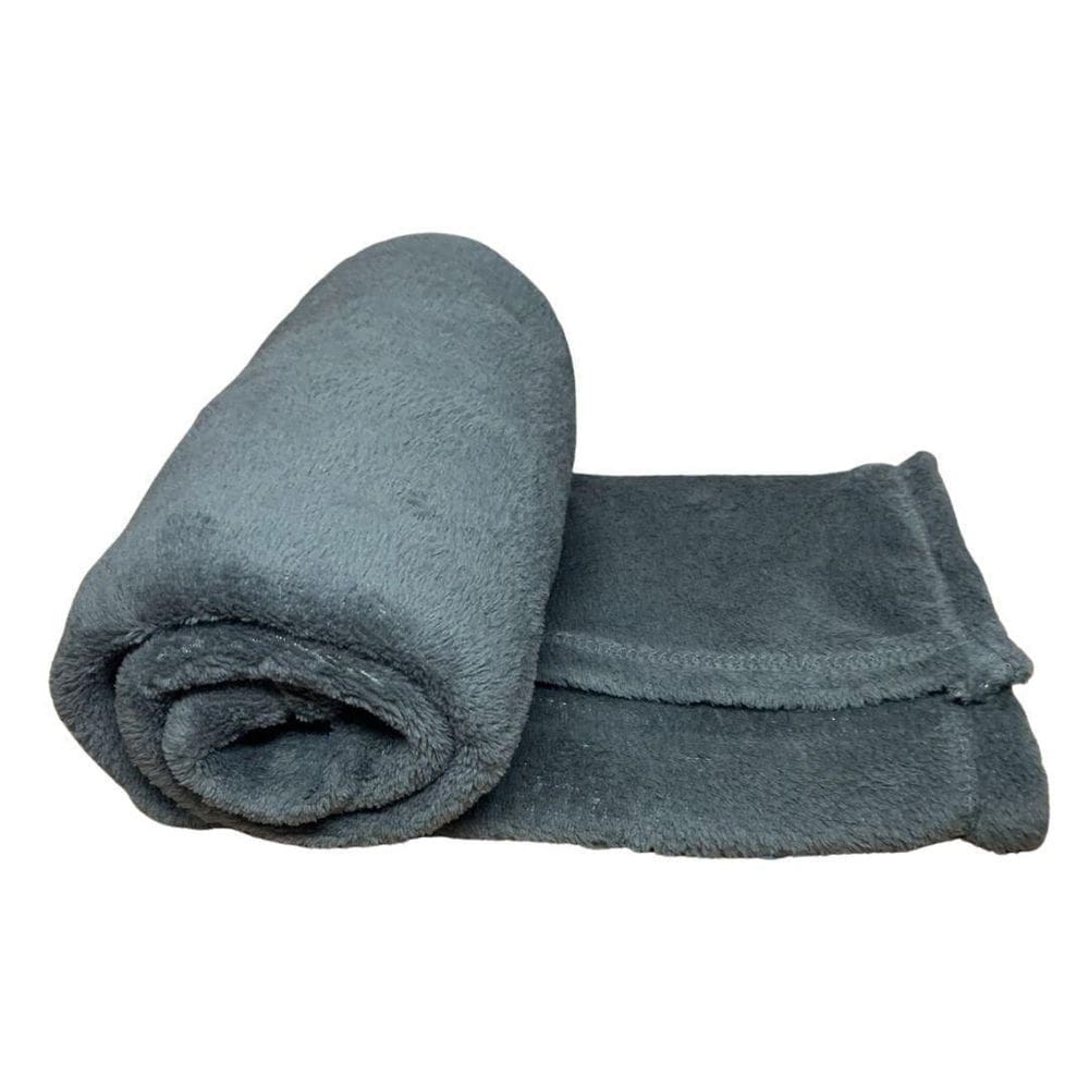 Cobertor pet cor cinza