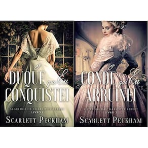 Kit 2 Livros Scarlett Peckham Segredos Da Charlotte Street O