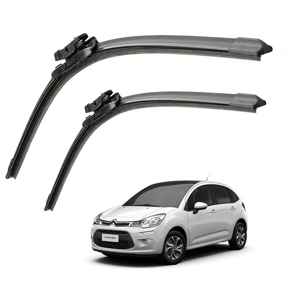 Palheta limpador parabrisa citroen c3 tendance 2013 a 2017