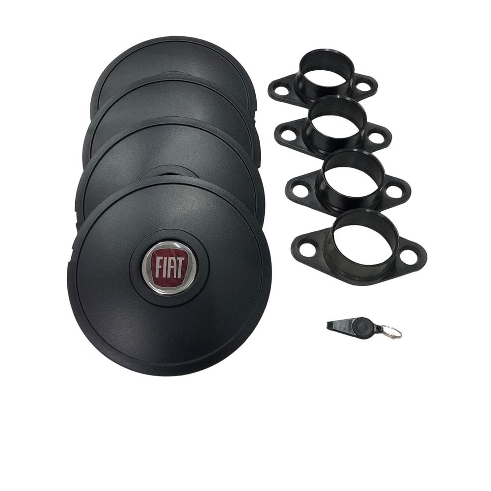 Calotas miollo fiat siena aro 13 1997/2016 tradicional preto