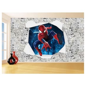 Papel De Parede 3D Heróis Página Quadrinhos Hq 3,5M Nhma206