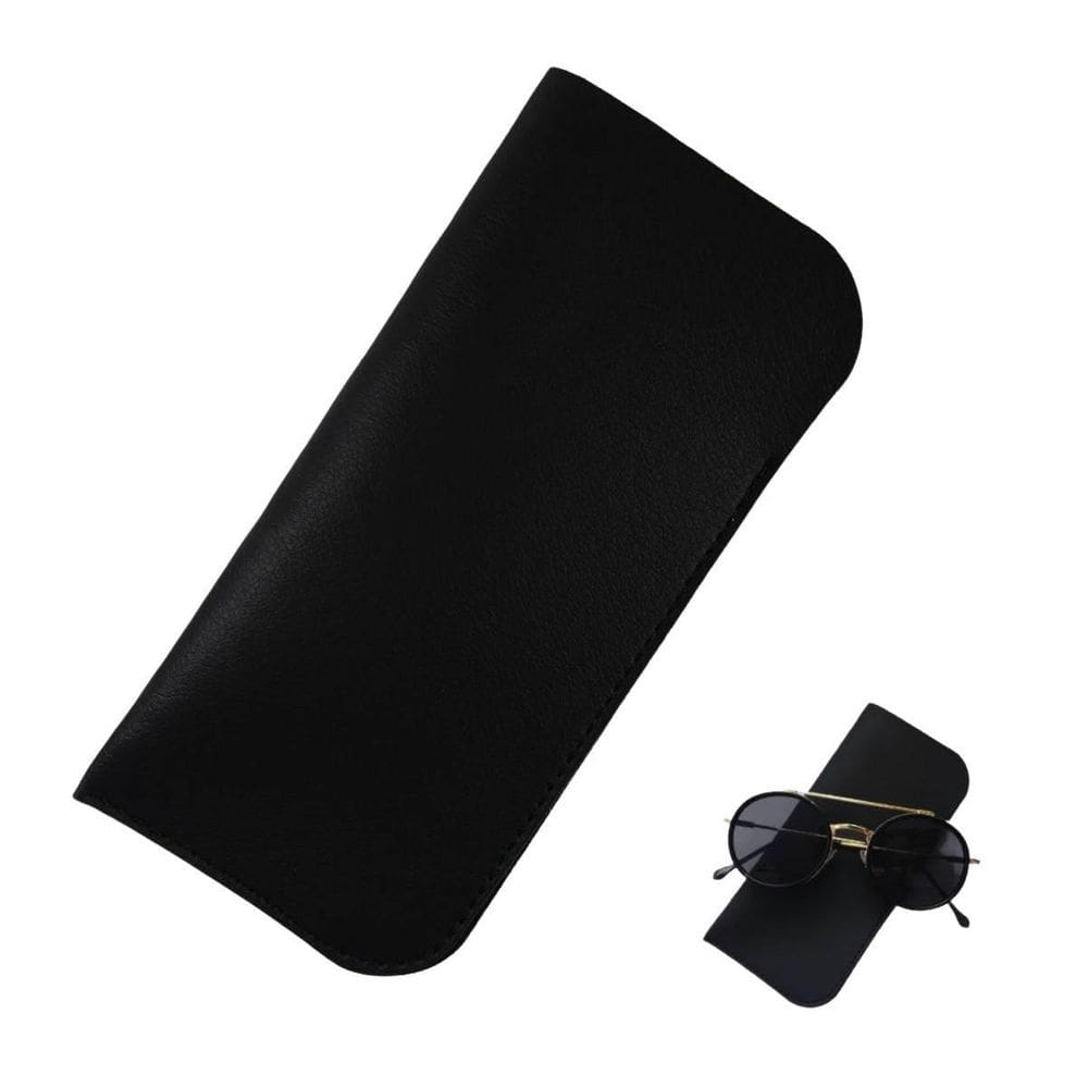 Kit 50 estojo para óculos de sol porta óculos capinha preto