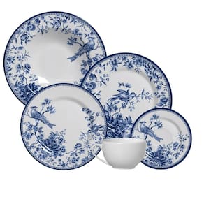 Jogo De Pratos Aparelho Jantar 24Pcs Alleanza Chinese Garden