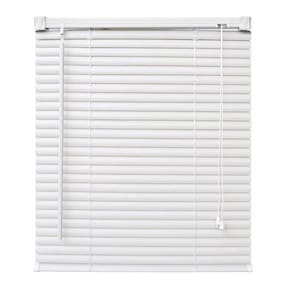 Persiana horizontal pvc branca 140 l x 160 a cortina