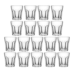 Jogo 18 copos shot de vidro casual 45ml class home