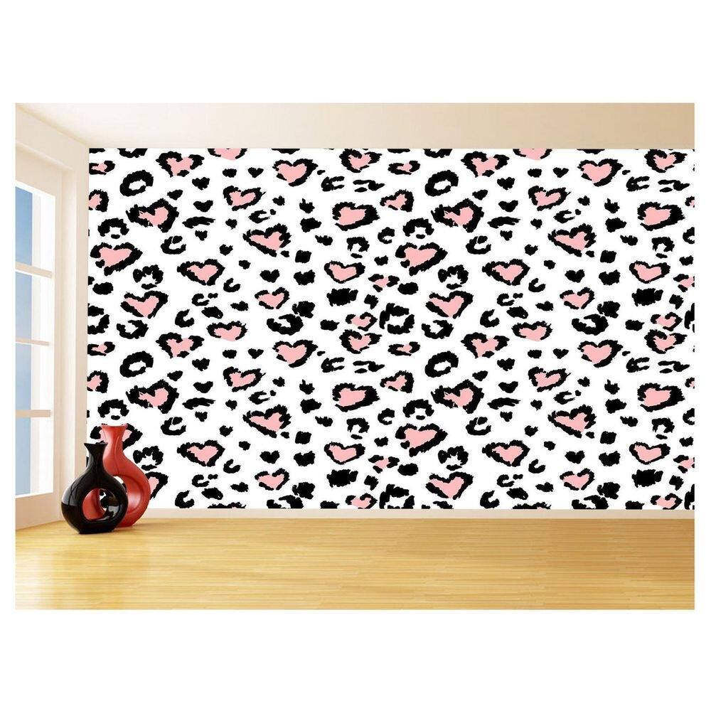 Papel De Parede 3D Textura Estampa Animal Onça 3,5M Txt215