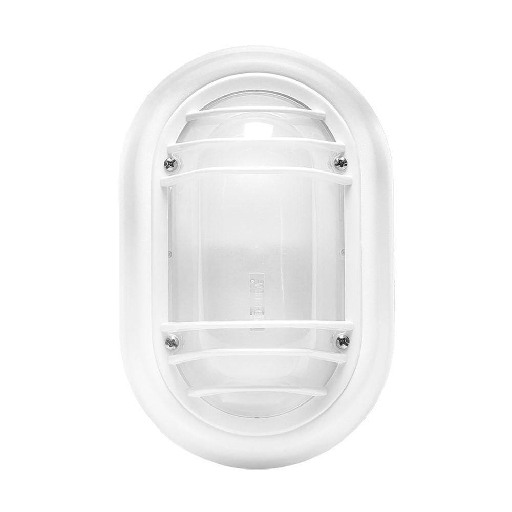 Arandela Taschibra Tartaruga Suprema Alumínio E27 Bivolt Branco