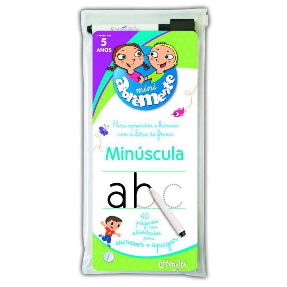 Livro abremente mini - minuscula