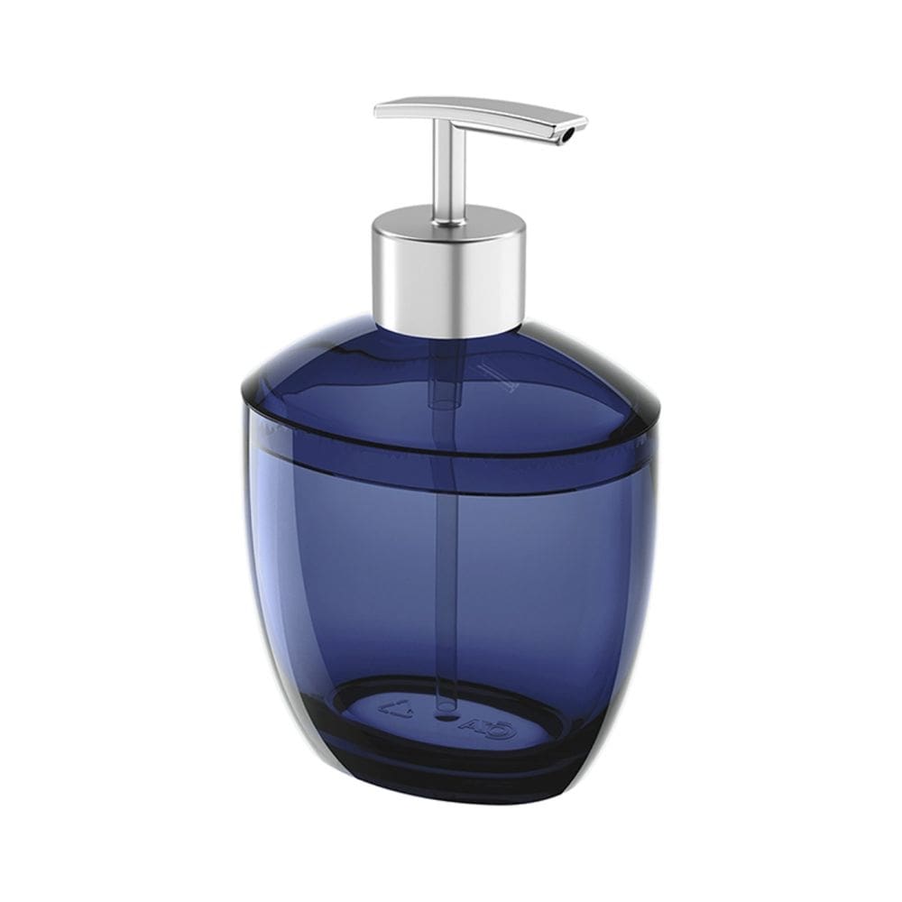 Porta Sabonete Líquido Coza Spoom 300ml Azul Silence