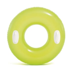 Bóia Inflável Esmeralda Grande com Alça 76 Cm - Intex Amarelo
