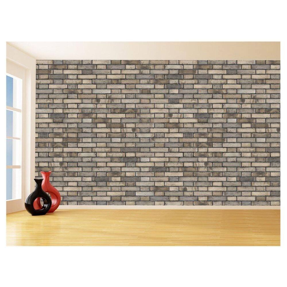Papel De Parede 3D Tijolo Sala Tijolinho Vista 3,5M Xbr13