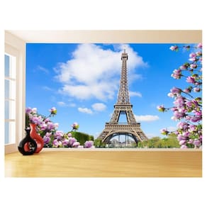 Papel De Parede Cidade Paris Torre Eiffel Sol 3,5M Ncd322