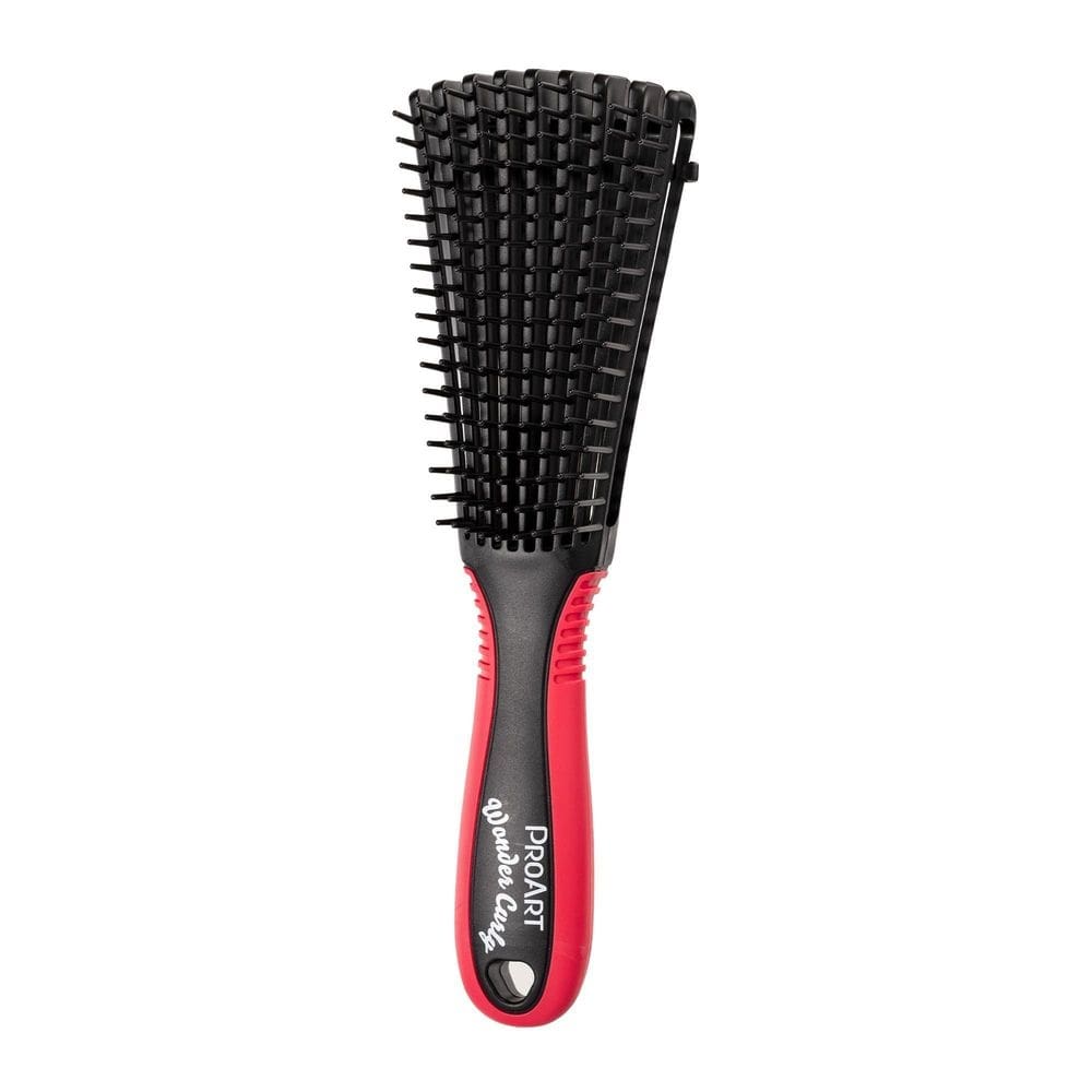 Escova polvo preta wonder curly - proart