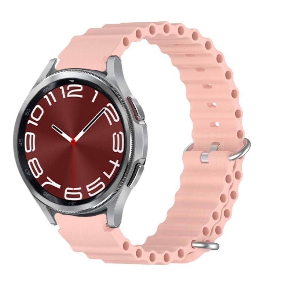 Pulseira Confortável Ondulada Para Para Watch6 Classic 43Mm