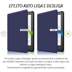 Capa case auto sleep para kindle 11 geração 2022 c2v2l3