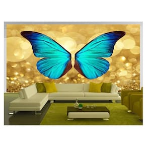Papel De Parede 3D Arte Asas Selfie Insta Cores 3,5M Tra194