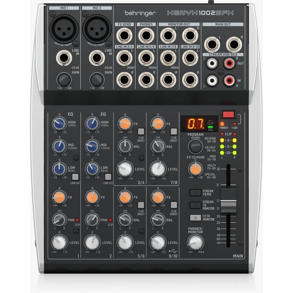 Mesa Behringer Xenyx 1002Sfx 10 Canais
