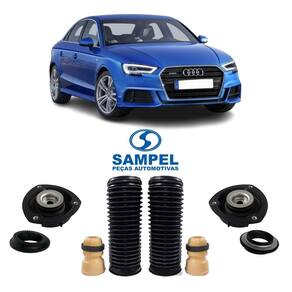 Par kit coxim dianteiro audi a3 sedan 2014 2015 2016 2017 18