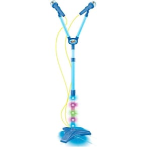 Microfone Duplo Pedestal Infan