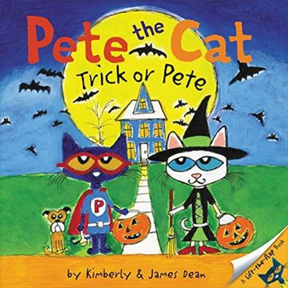 Pete Cat Trick Or Pete