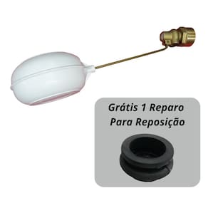 Boia de Metal Vasão Total de 1 Polegada - METROX