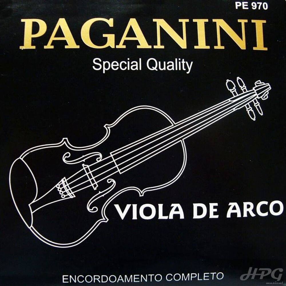 Encordoamento Paganini Viola De Arco