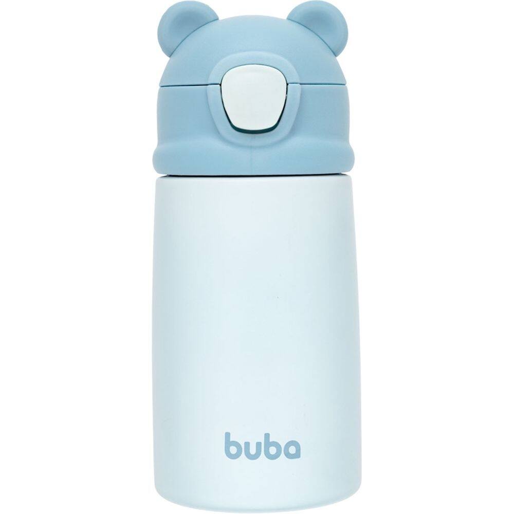 Copinho Térmico Parede Dupla - Ursinho Azul - Buba