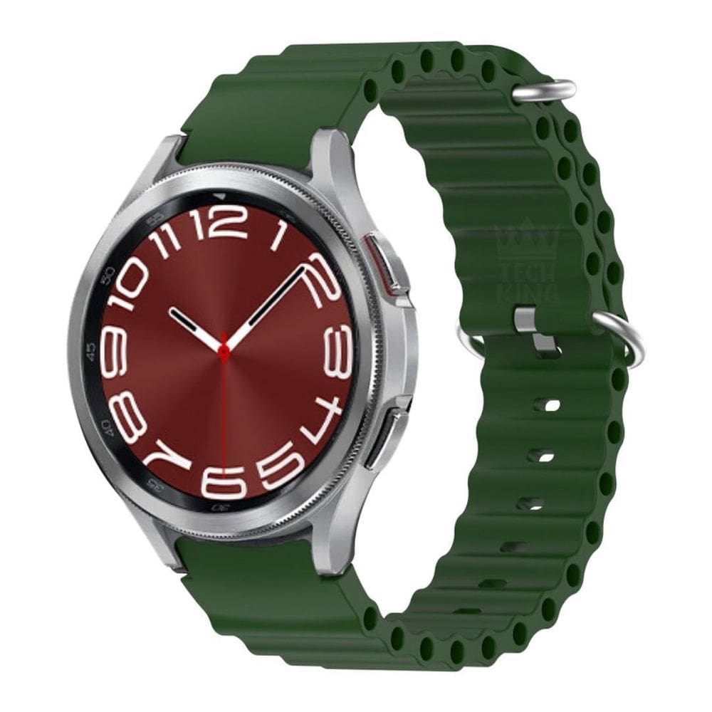Pulseira De Silicone Ondulada Para Watch6 Classic 43 Sm-R955