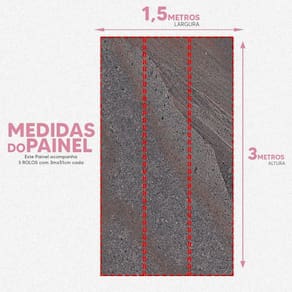 Papel De Parede Painel 3D Mármore Pedra Quartzo Lavável 1,5M