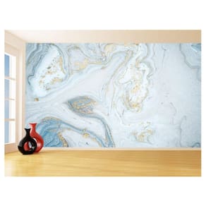 Papel De Parede 3D Estilo Marmore Tintas Cores 3,5M Mbr97