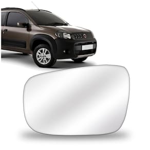 Lente retrovisor uno way 2010 2011 2012 2013 com base
