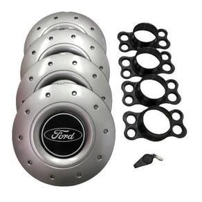 Calotas miollo ford new fiesta aro 15 2012/2019 amarok prata
