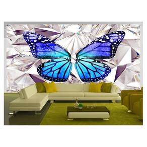 Papel De Parede 3D Arte Asas Selfie Insta Cores 3,5M Tra190