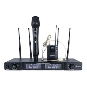 Microfone Kadosh K 622C UHF - Criptografia e Modulação por Chave PLL