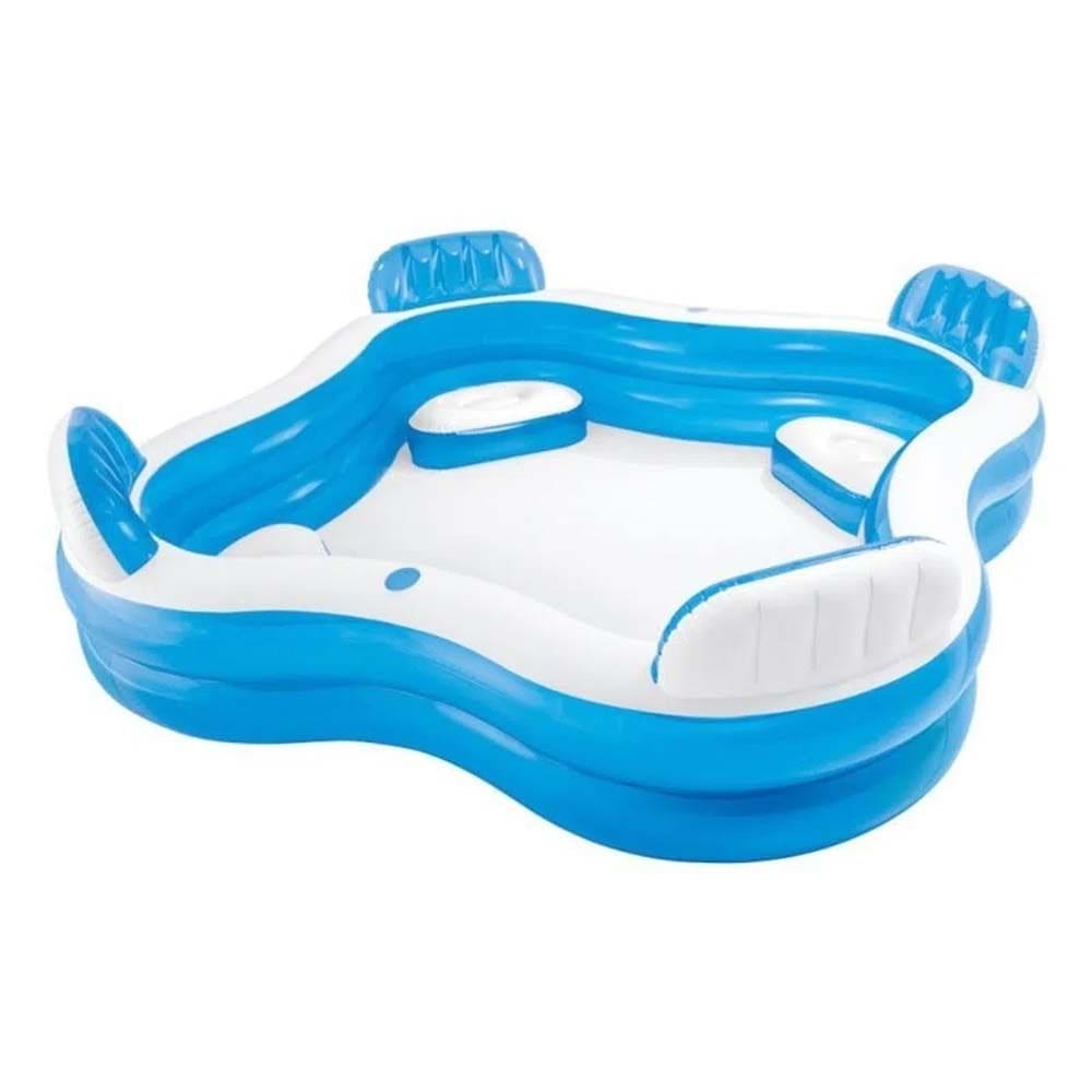 Piscina Familiar com Assentos 990 Litros Intex