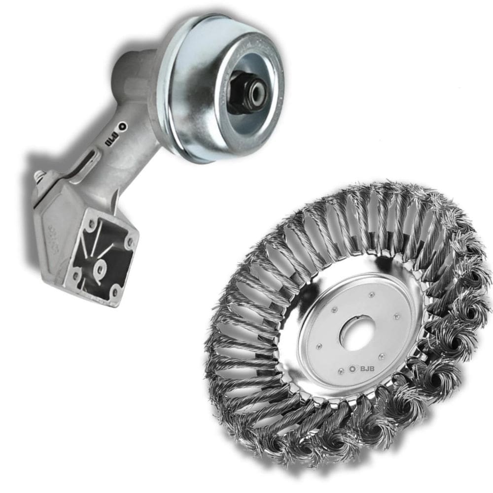 Escova De Aço Rotativa Ponteira 28Mm Para Stihl Fs160 Fs220