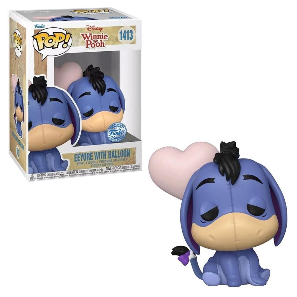 Funko Pop Disney Winnie the Pooh Eeyore with Ballon 1413 Ex