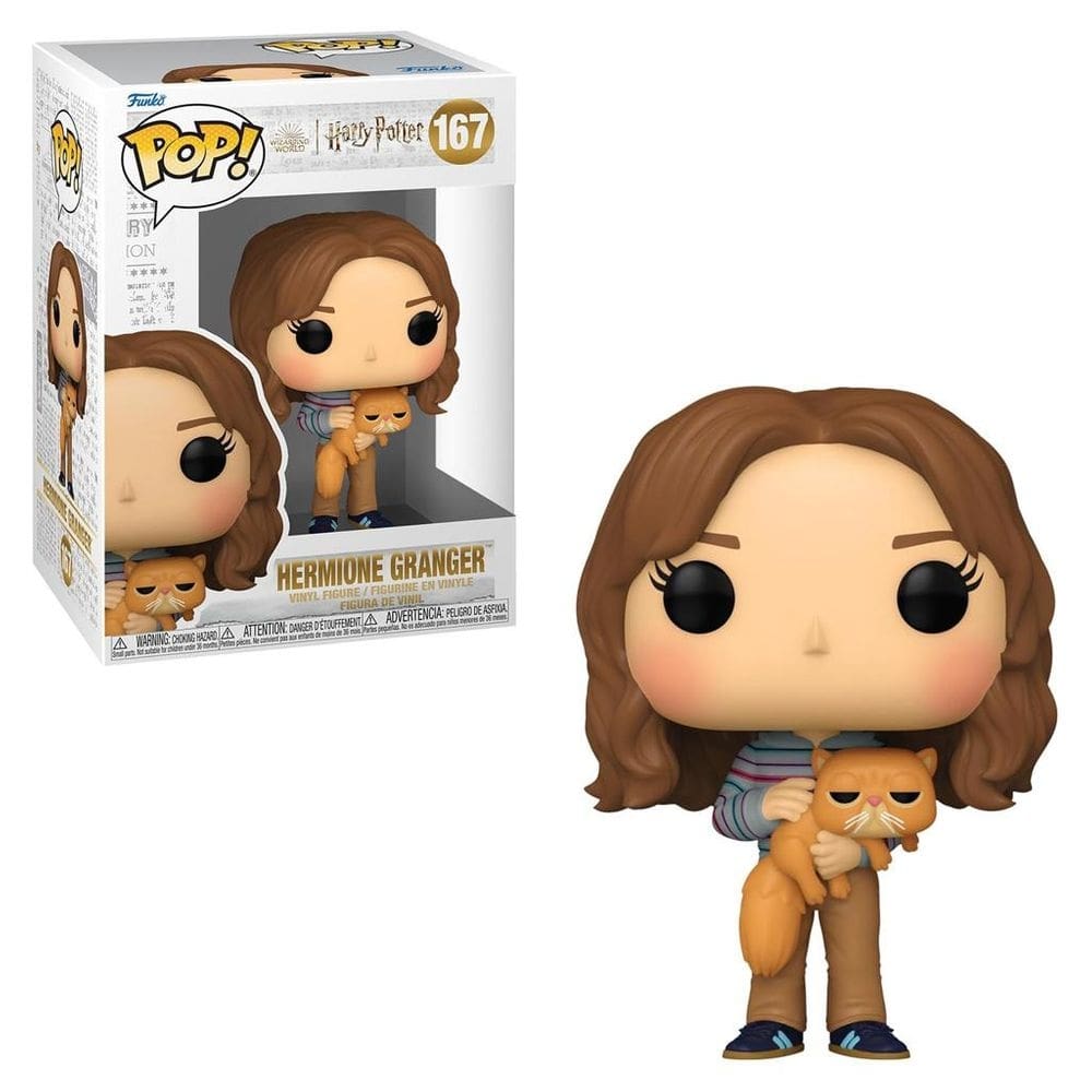 Funko Pop Harry Potter Hermione Granger with Crookshanks 167