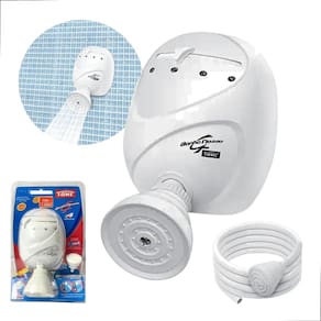 Chuveiro Ducha Banho Nosso 4T Jato Dirigível 220V 6800W Fame