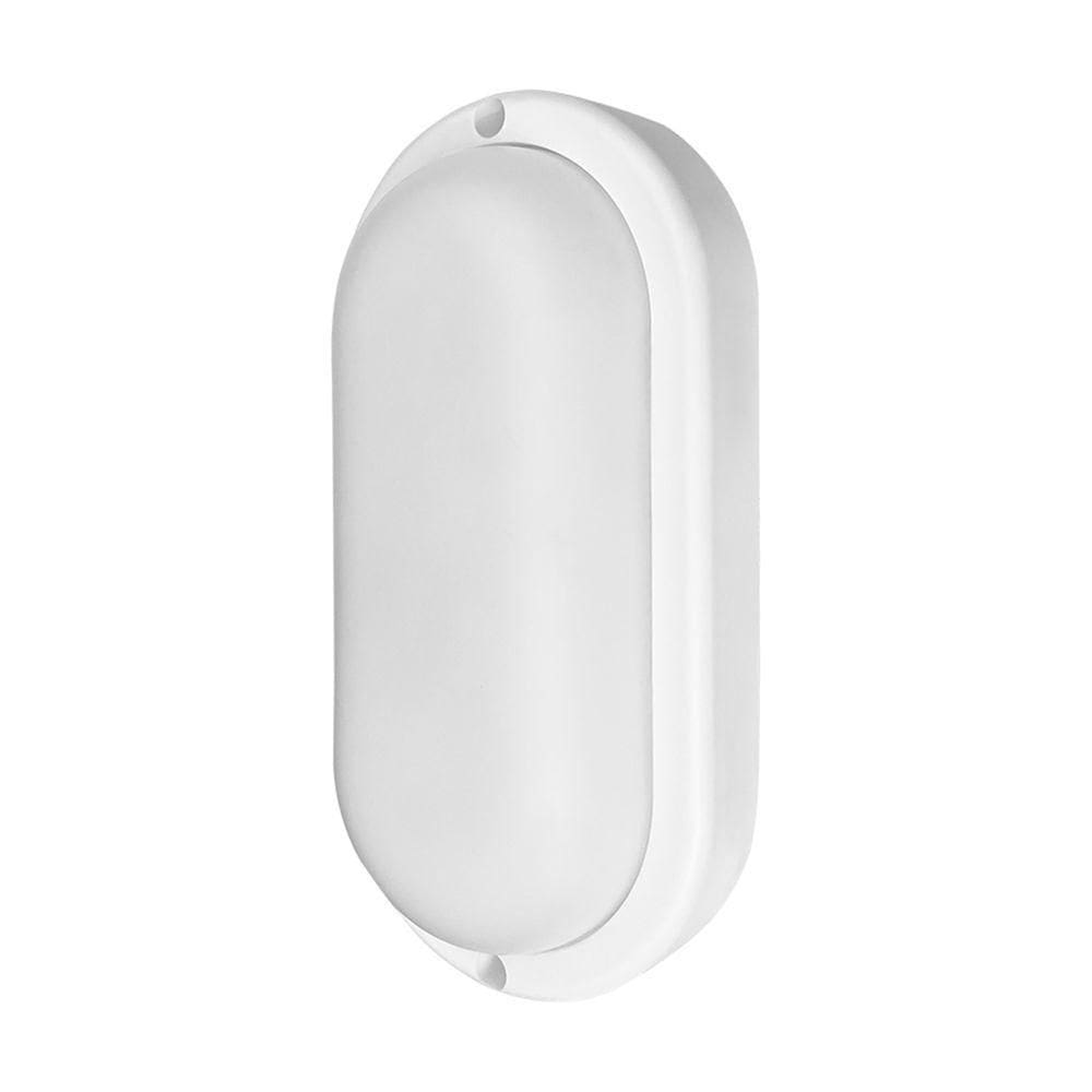 Arandela Tartaruga Led Taschibra Phare Slim 12w Ip65 6500k Bivolt Branco