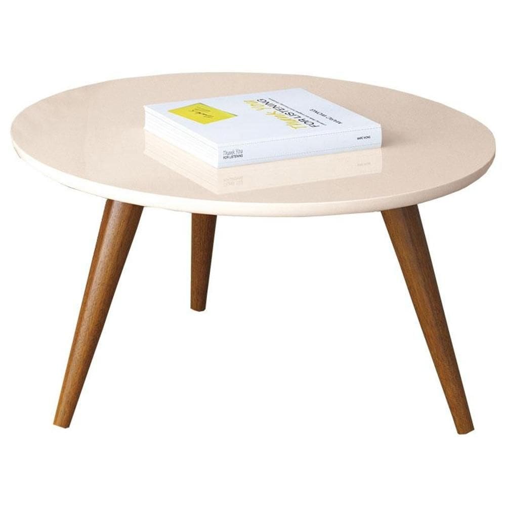 Mesa de Centro Sorelle Off White – HB Móveis
