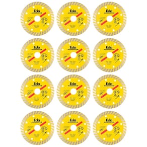 Kit 12 Discos Diamantado Turbo 110MM - 5LO