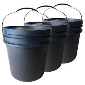 Balde 16L Para Colorir - 3 Pçs
